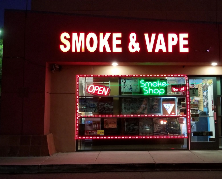 smoke and vape shop